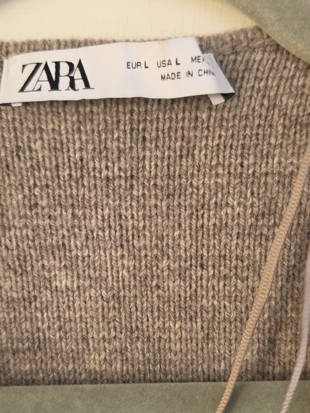 Zara Peplum Wool Knit Blazer - Picture 5 of 11
